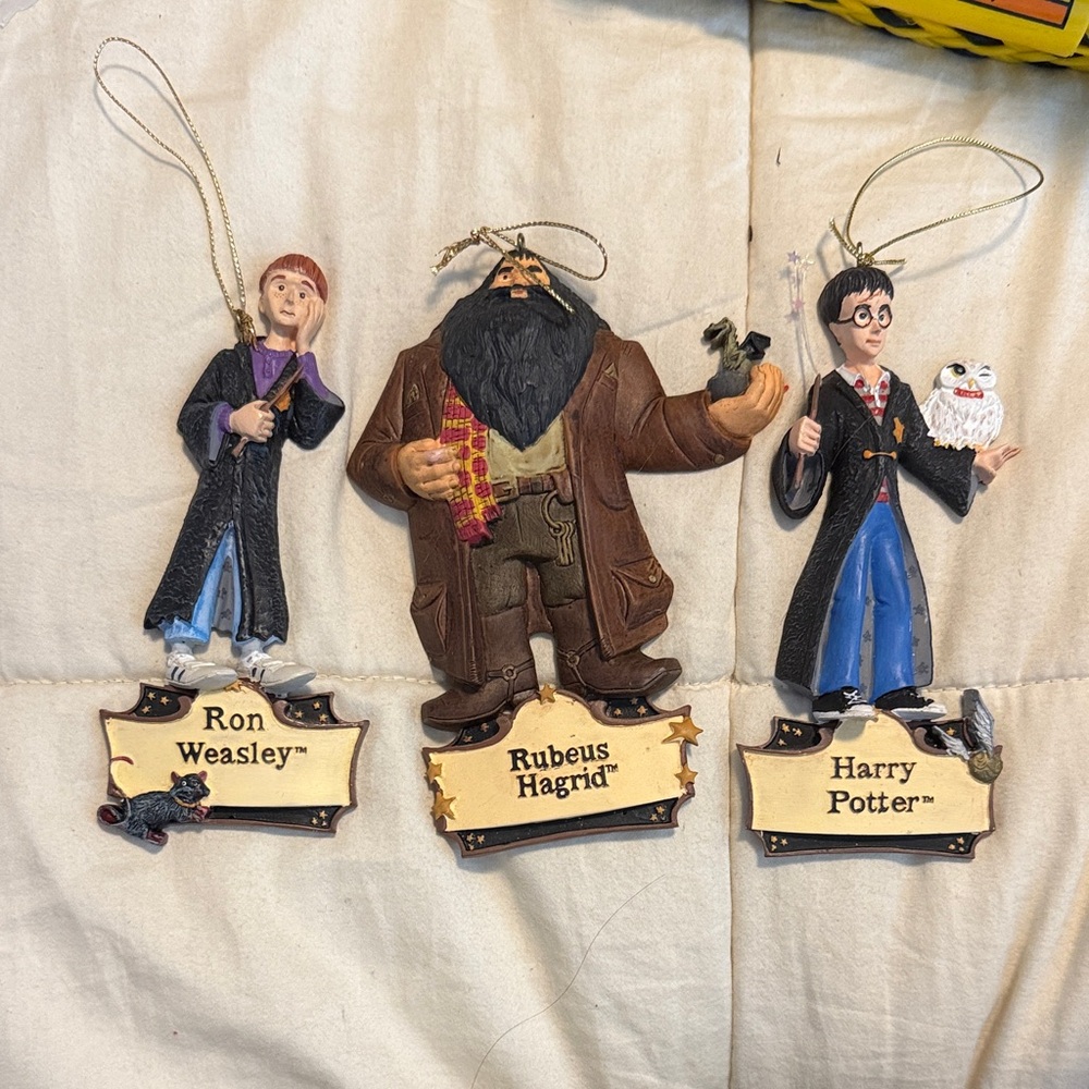 Harry Potter Character Ornaments Set